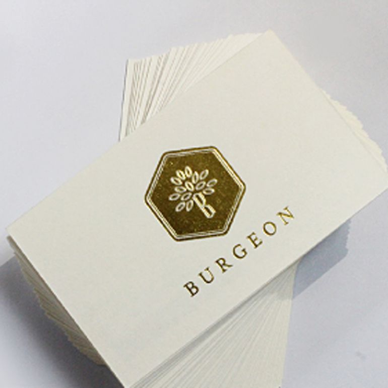 Gold Hot Stamping Business Card