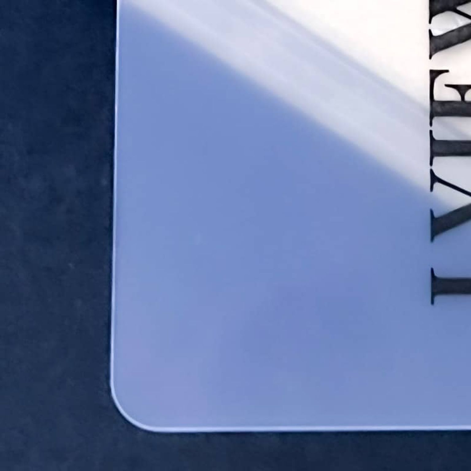 matte smooth surface finishing