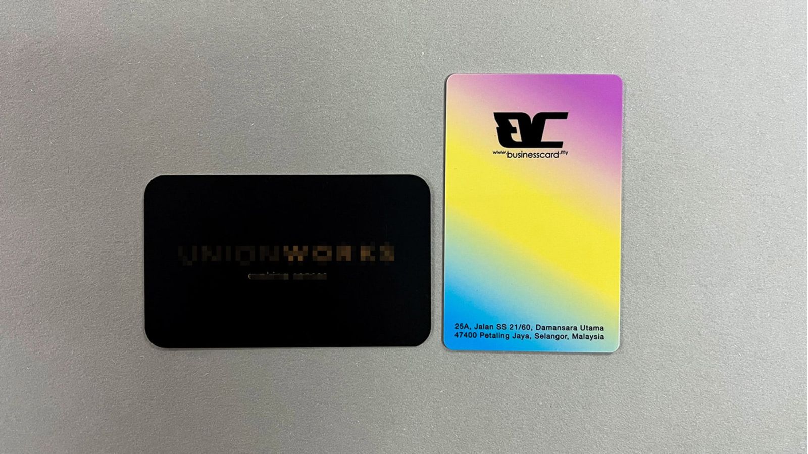 Round Corners Business card